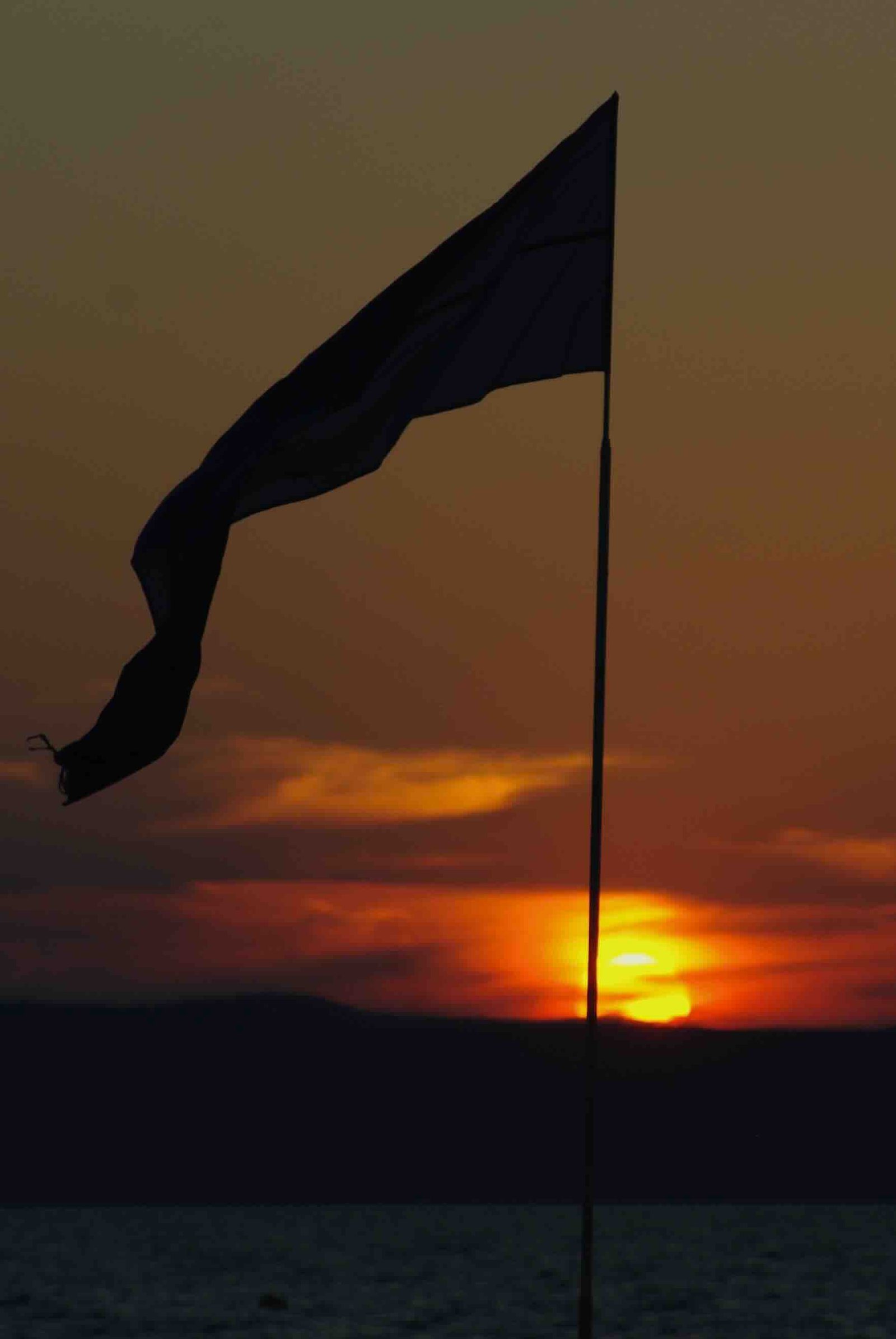 sunset-flag